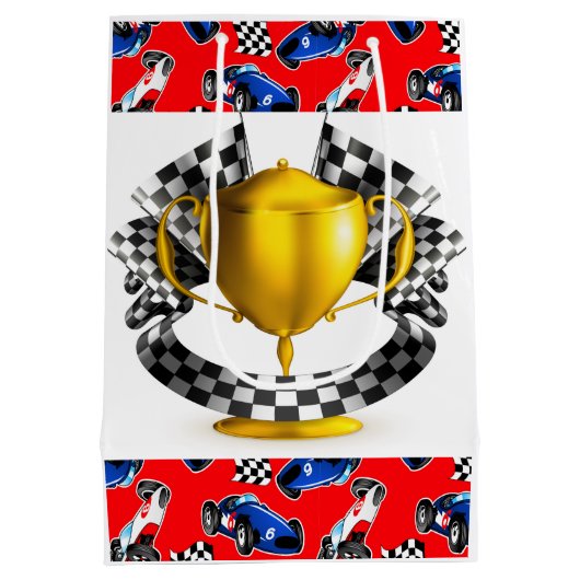 Trofeewinnaar Medium Cadeauzakje (Achterkant)