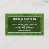 Troffel Tuinieren Landscaping Gazonverzorging Visitekaartje (Achterkant)