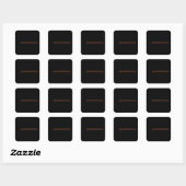 Trofycase voor Glitch Fureuws fancy Vierkante Sticker (Vel)