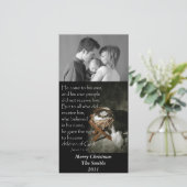 Trog en kroon van doornen… feestdagenkaart (Staand voorkant)