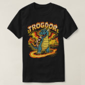 Trogdor de Burninator Dragon T-shirt (Design voorkant)