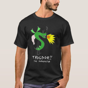Trogdor De Burninator Meme Funy Game T-shirt