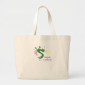 Trogdor The Burninator Grote Tote Bag (Voorkant)