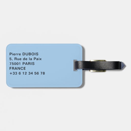 Trogir historische stad - Dalmatia, Kroatië Bagagelabel (Achterkant horizontaal)