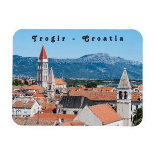 Trogir historische stad - Dalmatia, Kroatië Magneet