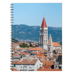 Trogir kathedraal toren - Dalmatia, Kroatië Notitieboek