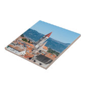 Trogir kathedraal toren - Dalmatia, Kroatië Tegeltje (Zijkant)