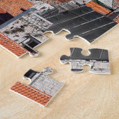 Trogir kathedraaltoren - Dalmatië, Kroatië Legpuzzel (Zijkant)