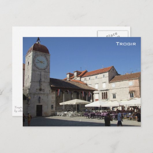 Trogir - Kroatië Briefkaart (Voorkant / Achterkant)