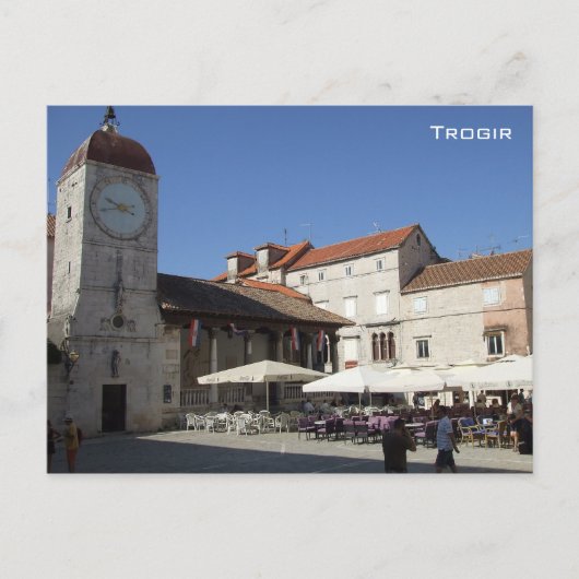 Trogir - Kroatië Briefkaart (Voorkant)