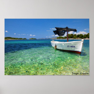 Trogir, Kroatië Poster