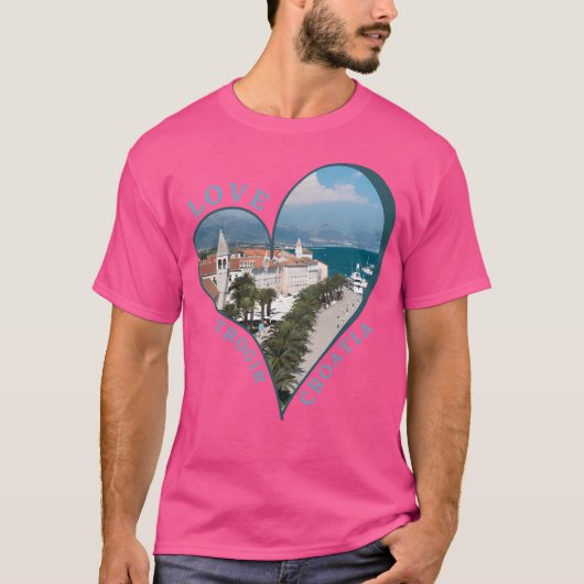 Trogir Kroatië T-shirt (Voorkant)