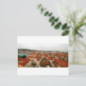 Trogir panorama 2 briefkaart (Staand voorkant)
