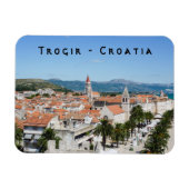 Trogir sekustt promenade - Dalmatia, Kroatië Magneet (Horizontaal)