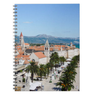 Trogir sekustt promenade - Dalmatia, Kroatië Notitieboek