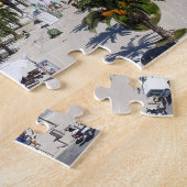 Trogir waterfront promenade - Dalmatië, Kroatië Legpuzzel (Zijkant)