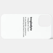 Troglodyte - Funny Cave Dweller Caver Speleology Case-Mate iPhone Case (Achterkant (horizontaal))