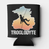 Troglodyte - Funny Caver Spelunking Speleology Blikjeskoeler (Achterkant)