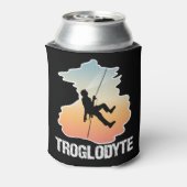 Troglodyte - Funny Caver Spelunking Speleology Blikjeskoeler (Blikje Achterkant)