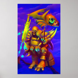 Troglymight - Ken Gage Art Poster