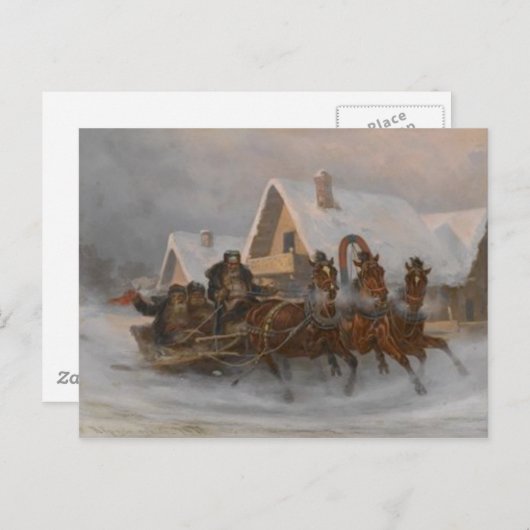 Troika Briefkaart (Voorkant / Achterkant)