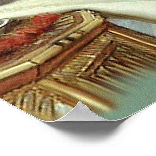 Trois Amis Poster (Hoek)