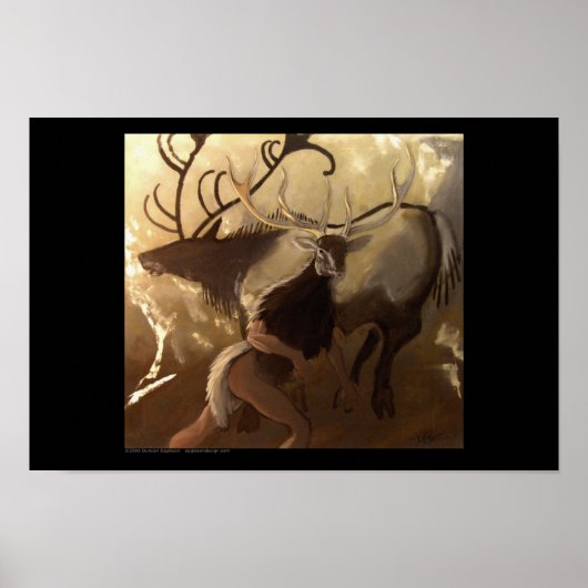 Trois Frères Shaman Poster (Voorkant)