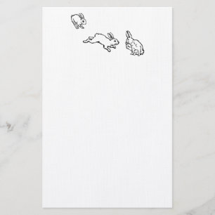 TROIS LAPINS BRIEFPAPIER