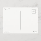 Trojaans incident briefkaart (Achterkant)