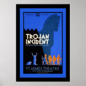 Trojaans incident poster (Voorkant)