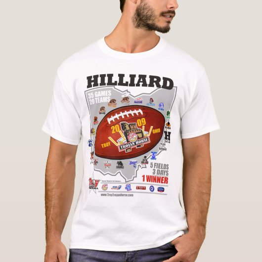 Trojaans paard 2009 - Hilliard T-shirt (Voorkant)