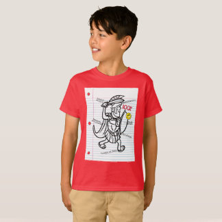 Trojaans soldeerwapen voor God-huiswerk T-shirt