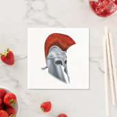 Trojaanse helm papieren servetten