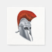Trojaanse helm papieren servetten (Voorkant)