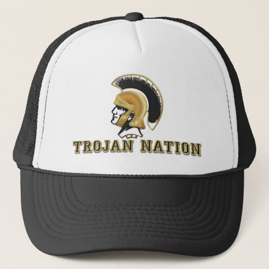 Trojaanse natie - Teamsupporter Trucker Pet (Voorkant)