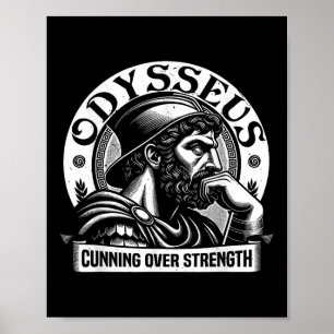 Trojaanse oorlog Griekse krijger Oude Griekenland  Poster