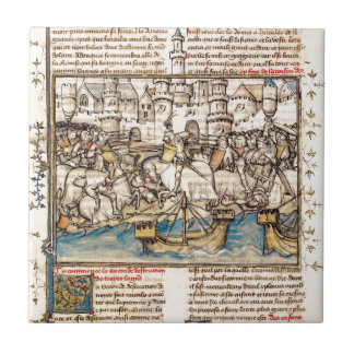 Trojaanse Oorlogsstrijd Tegeltje