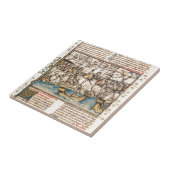 Trojaanse Oorlogsstrijd Tegeltje (Zijkant)