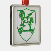 Trojaanse producten metalen ornament (Rechts)