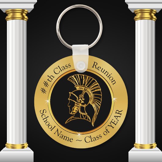 Trojaanse Sleutelhangers JOUW TEKST en COLOR