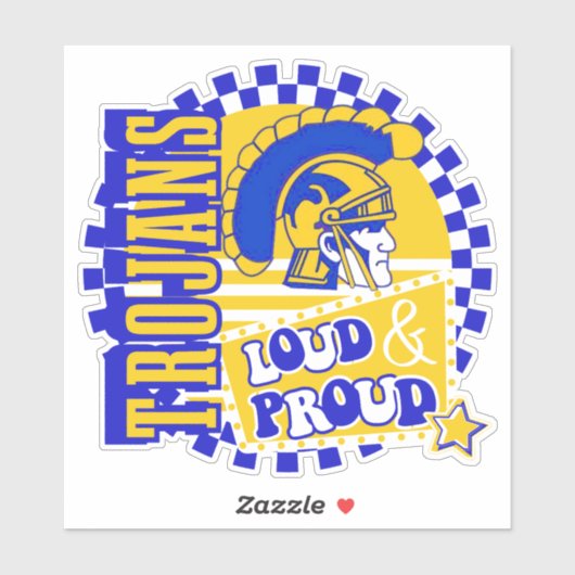 Trojaanse sticker (Vel)