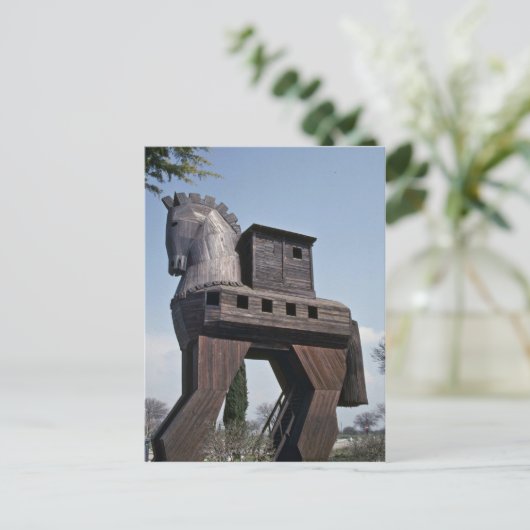 Trojan Horse Briefkaart (Staand voorkant)