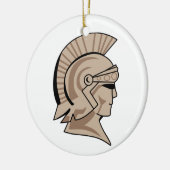 Trojan of Spartan Mascot Keramisch Ornament (Links)