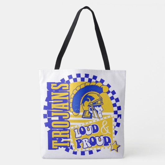 Trojan Pride Canvas tas (Voorkant)