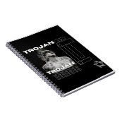 Trojan Strong Spiraled Notitieboek (Rechterzijde)