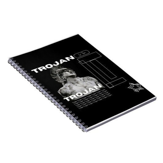Trojan Strong Spiraled Notitieboek (Rechterzijde)
