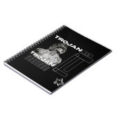 Trojan Strong Spiraled Notitieboek (Linkerzijde)