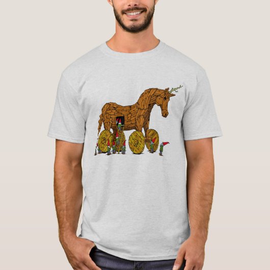 Trojan Unicorn T Shirt (Voorkant)