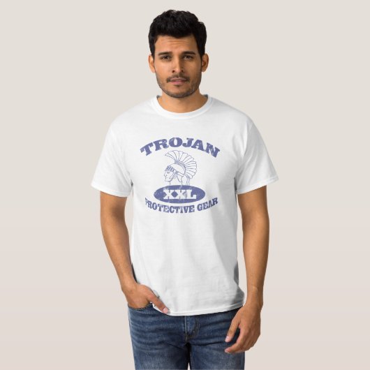 Trojan XXL T-shirt (Voorkant volledig)