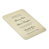 Trojane Elegante Trouw 'Save the Date' Magneet (Rechterzijde)